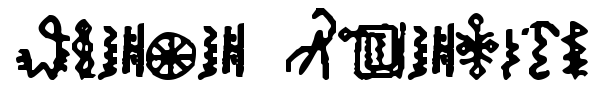 Bamum Symbols 1 font preview